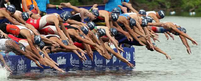 Triathlon Start