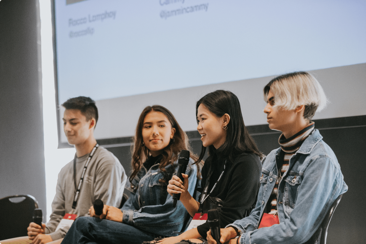 Presenters at a Conference