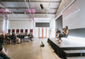 Seating arrangement at a roundtable discussion