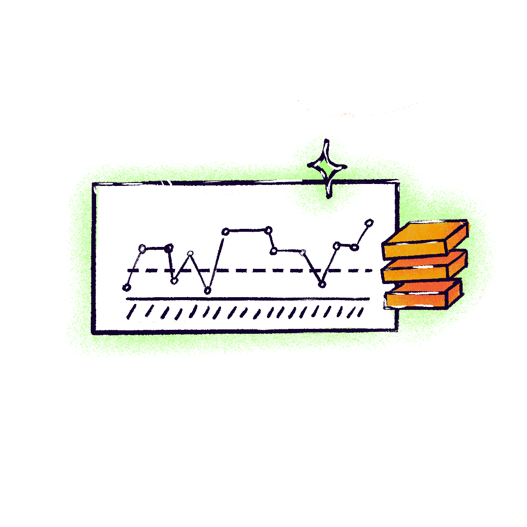 Illustration showing graphs.