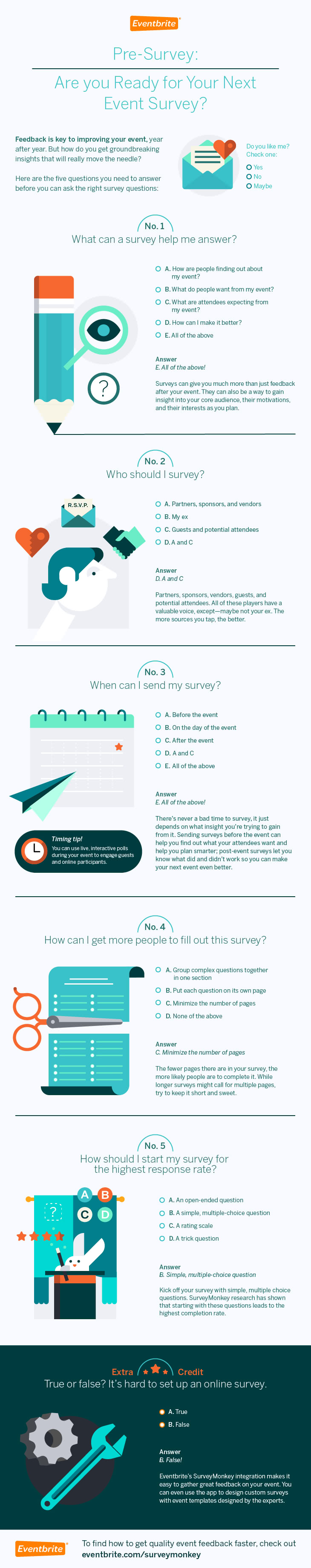 Event Survey Infographic